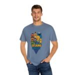 Sesame Street Unisex Garment-Dyed T-Shirt - Fun Retro Vibes - Image 54