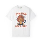 Gym Hair T-Shirt, Unisex Workout Tee, Fitness Apparel, Casual Graphic Shirt, Gift for Fitness Lovers, Stylish Gym Wear - Image 6