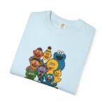 Sesame Street Unisex Garment-Dyed T-Shirt - Fun Retro Vibes - Image 43