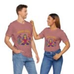 Good Vibes Unisex Jersey Tee - Relaxed Fit Meditation Graphic Shirt - Image 8