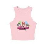 Powerpuff Girls Racer Tank Top - Fun Retro Style for Women - Image 16