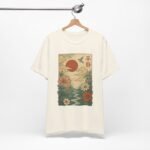 Serene Nature Graphic T-Shirt - Unisex Jersey Tee with Floral Design - Image 20
