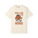Run Like the Wind T-Shirt - Unisex Cotton Tee for Fitness Enthusiasts, Gift for Runners, Activewear, Motivational Tee, Casual Style